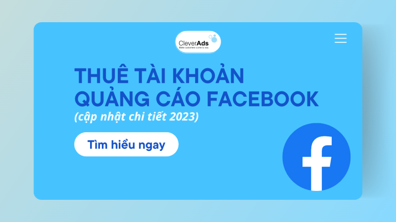 Thuê tài khoản quảng cáo Facebook: Cập nhật chi tiết