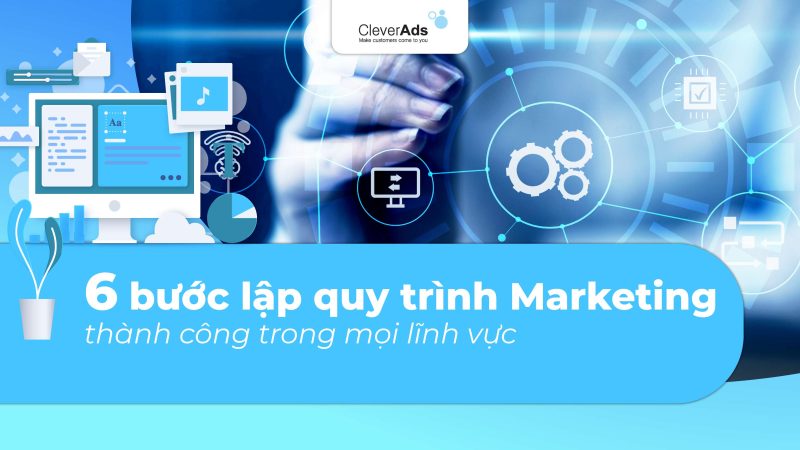 6 bước lập quy trình Marketing thành công mọi lĩnh vực