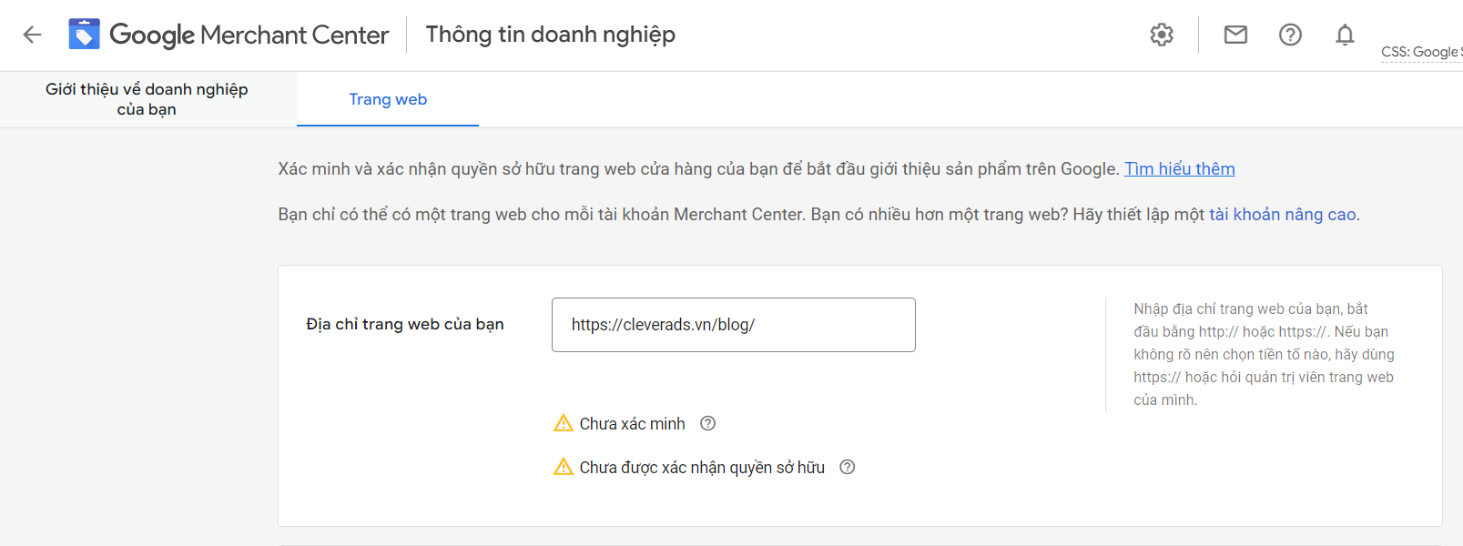 quảng cáo google shopping