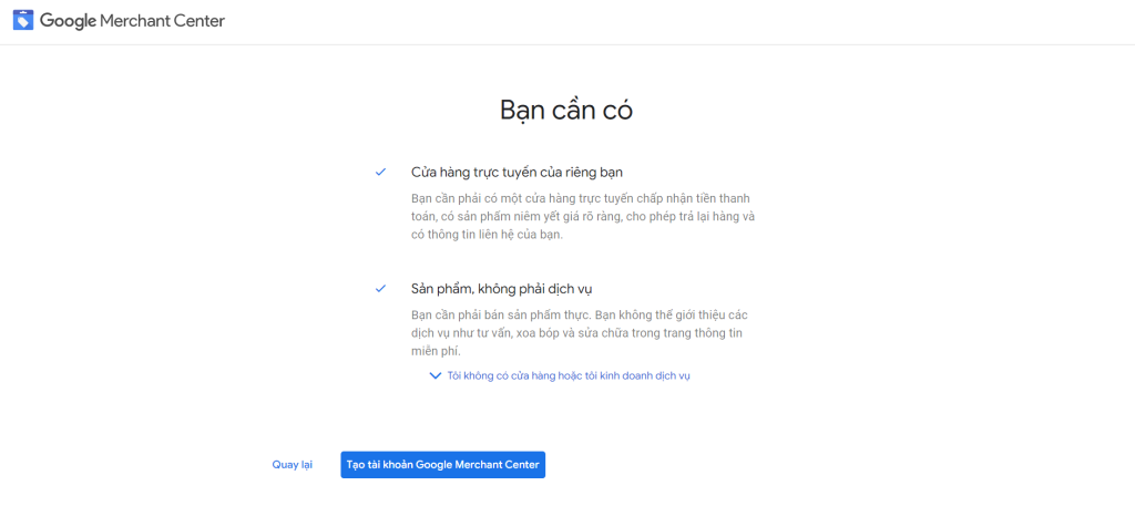 quảng cáo google shopping