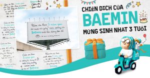 Baemin sáng tạo chiến dịch mừng sinh nhật 3 tuổi