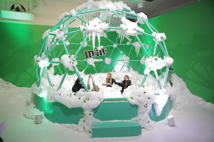 M&M’s Flavor Room pop-up