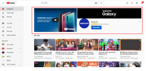 quảng cáo youtube