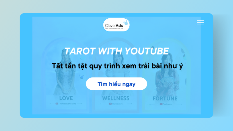 Tarot with Youtube: Quy trình xem trải bài như ý