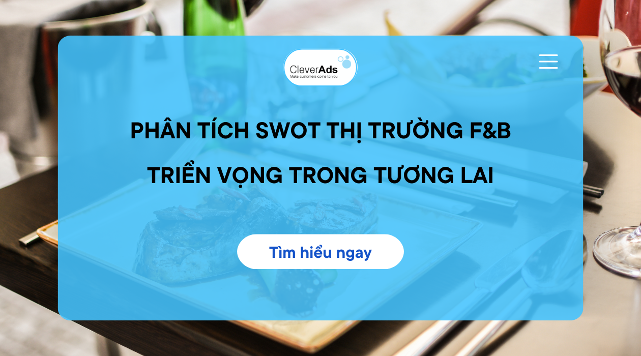 Triển vọng của thị trường F&B trong tương lai