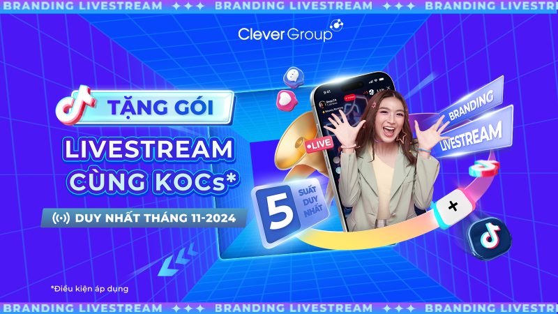 ƯU ĐÃI – LIVESTREAM CÙNG KOCs & ƯU ĐÃI HẤP DẪN CUỐI NĂM