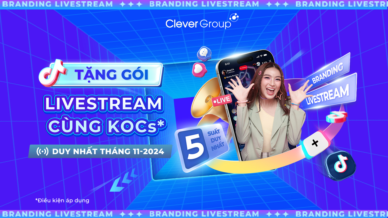 ƯU ĐÃI – LIVESTREAM CÙNG KOCs & ƯU ĐÃI HẤP DẪN CUỐI NĂM