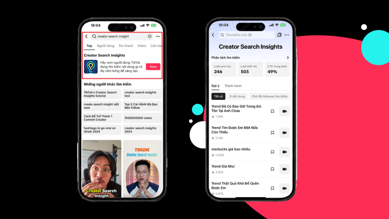 Cách sử dụng Creator Search Insights trên TikTok