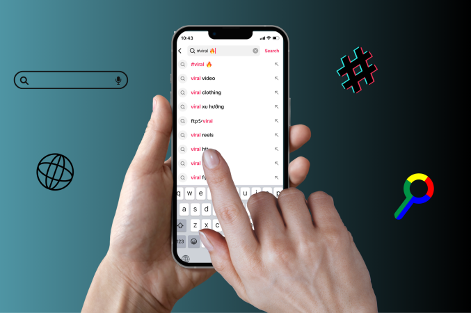 Người dùng 2025 tìm kiếm thông qua TikTok thay Google