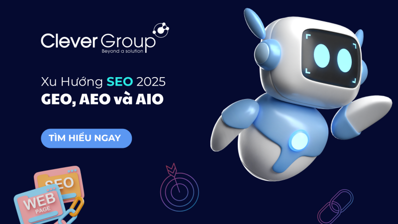 Xu hướng SEO 2025: Bộ ba chiến lược GEO, AEO và AIO